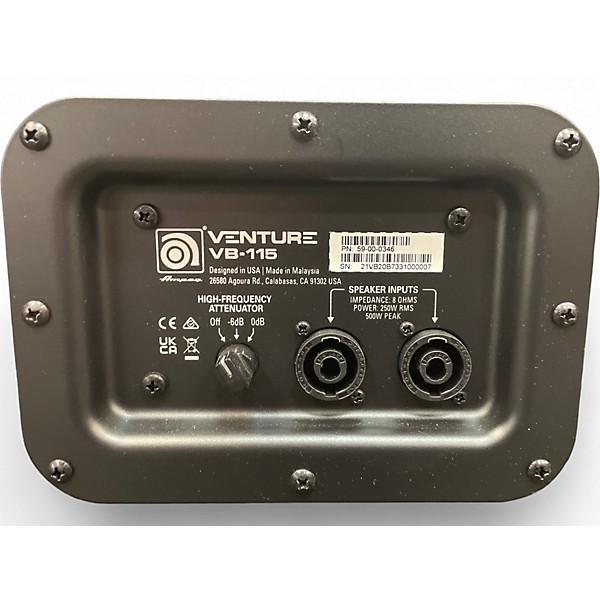 Used Ampeg VENTURE VB-115 Bass Cabinet