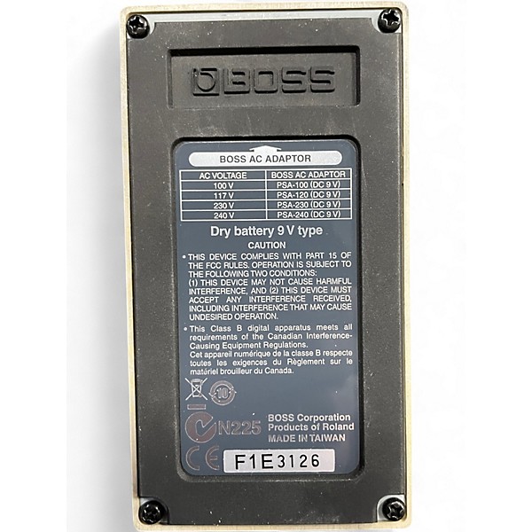 Used BOSS AC3 Acoustic Simulator Effect Pedal