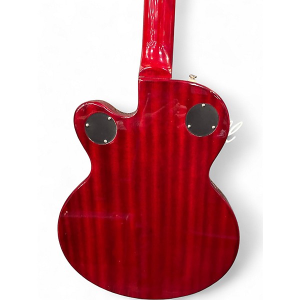 Used 2014 Epiphone Wildkat Wine Red Hollow Body Electric Guitar