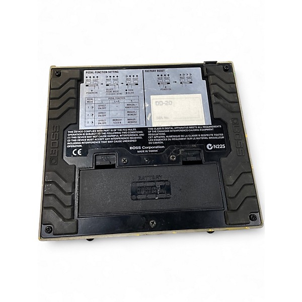 Used BOSS OD20 Overdrive Distortion Effect Pedal