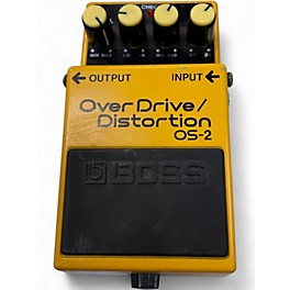 Used BOSS OS2 Overdrive Distortion Effect Pedal