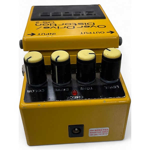 Used BOSS OS2 Overdrive Distortion Effect Pedal