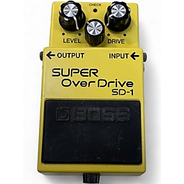 Used BOSS SD1 Super Overdrive Effect Pedal