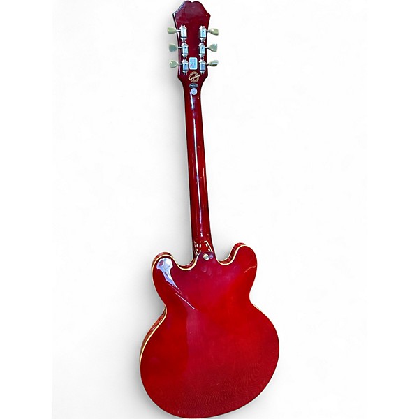 Used Epiphone ES335 Pro Cherry Hollow Body Electric Guitar