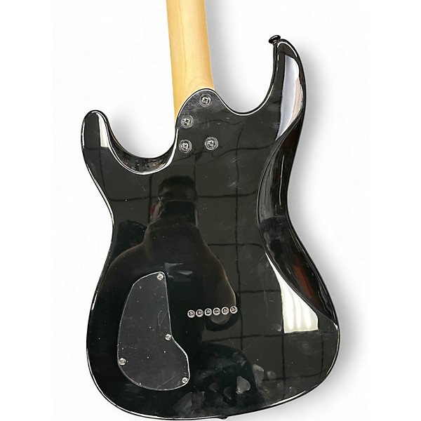 Used Chapman ML1 Modern Baritone Trans Black Wood Solid Body Electric Guitar