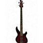 Used Yamaha TRBX604FM Trans Red Electric Bass Guitar thumbnail