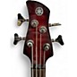 Used Yamaha TRBX604FM Trans Red Electric Bass Guitar
