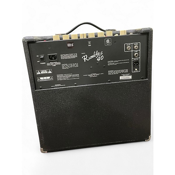 Used Fender RUMBLE 40 Bass Combo Amp
