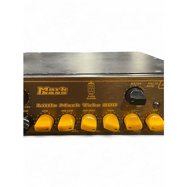 Used Markbass Little Mark Tube 800 Tube Bass Amp Head