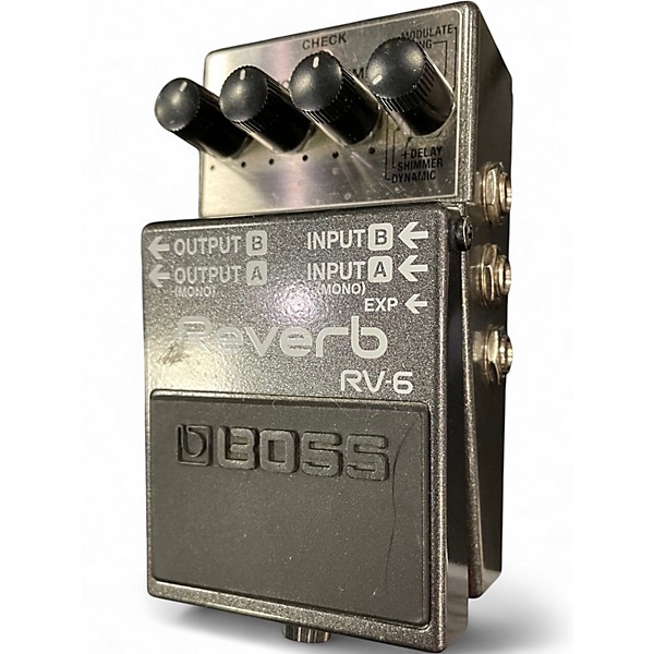 Used BOSS RV6 Digital Reverb Effect Pedal