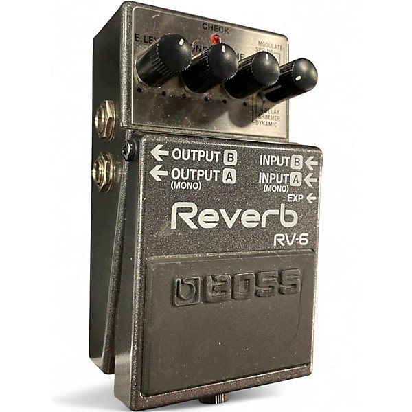 Used BOSS RV6 Digital Reverb Effect Pedal