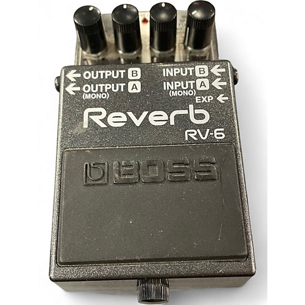 Used BOSS RV6 Digital Reverb Effect Pedal