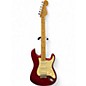 Used 2005 Fender Artist Series Jimmie Vaughan Tex-Mex Stratocaster Candy Apple Red Solid Body Electric Guitar thumbnail