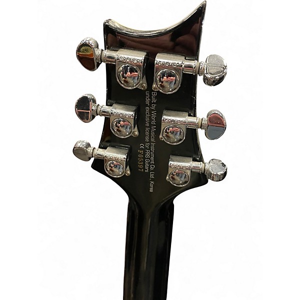 Used 2000s Prs santana se black Solid Body Electric Guitar