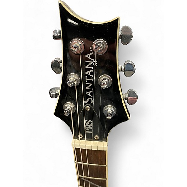 Used 2000s Prs santana se black Solid Body Electric Guitar