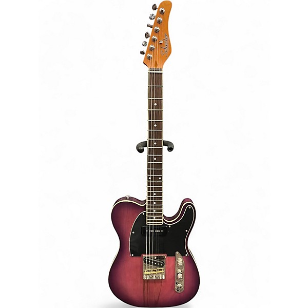 Used Schecter Guitar Research PT Special Purple Burst Solid Body Electric Guitar