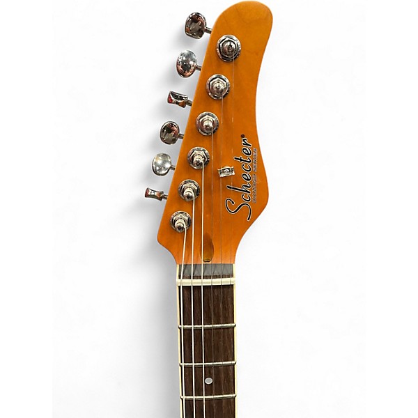 Used Schecter Guitar Research PT Special Purple Burst Solid Body Electric Guitar