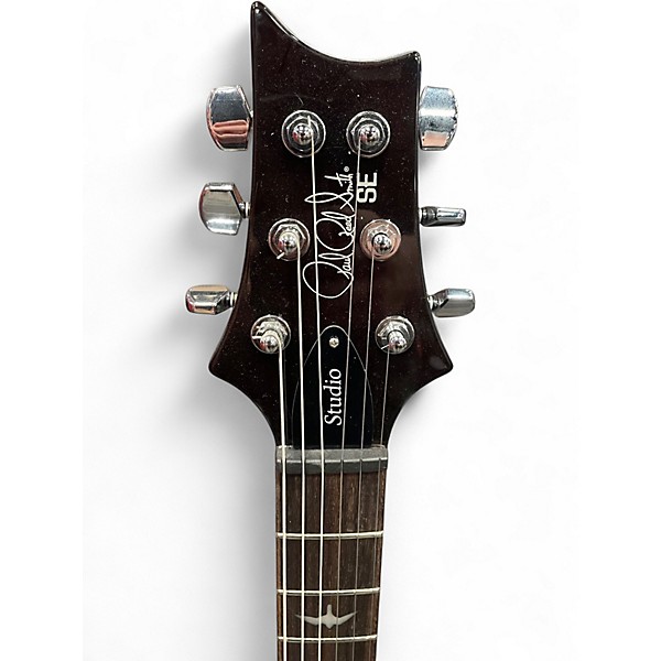 Used PRS SE studio orange tiger smokeburst Solid Body Electric Guitar