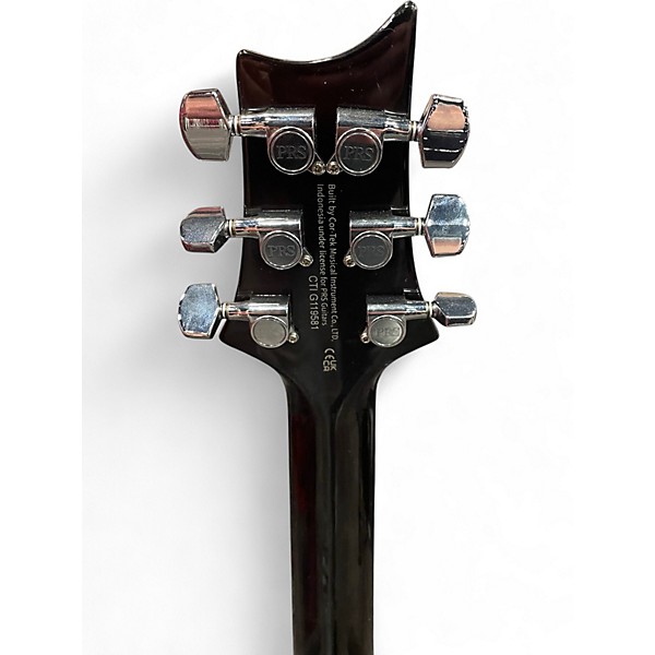 Used PRS SE studio orange tiger smokeburst Solid Body Electric Guitar