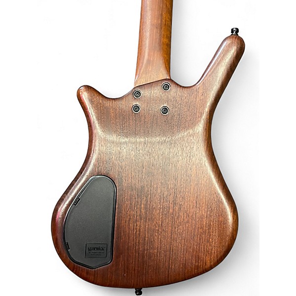 Used Warwick Thumb 4 String Bolt-On Natural Electric Bass Guitar