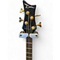 Used Dean edge pro 4 Trans Black Electric Bass Guitar