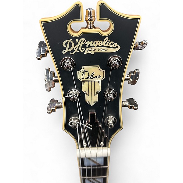 Used 2022 D'Angelico Deluxe Bedford Matte Walnut Solid Body Electric Guitar