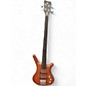 Used Warwick Pro Series Standard Corvette 4 String Fretless Natural Electric Bass Guitar thumbnail