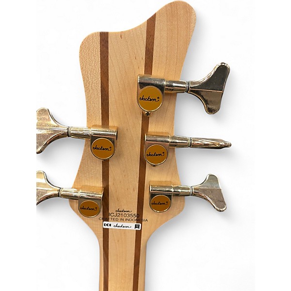 Used Jackson PRO SPECTRA Tortoise Shell Electric Bass Guitar