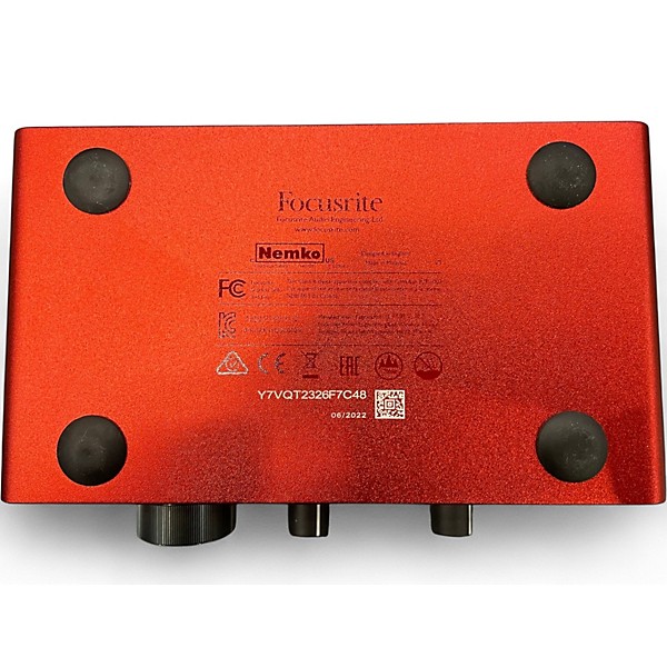 Used Focusrite Scarlett Solo Gen 3 Audio Interface