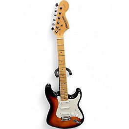 Used Starcaster by Fender Stratocaster 3 Color Sunburst Solid Body Electric Guitar