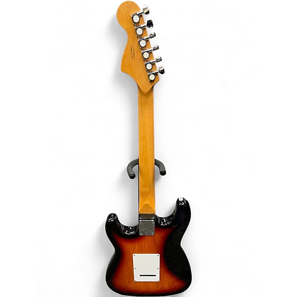 Used Starcaster by Fender Stratocaster 3 Color Sunburst Solid Body Electric Guitar