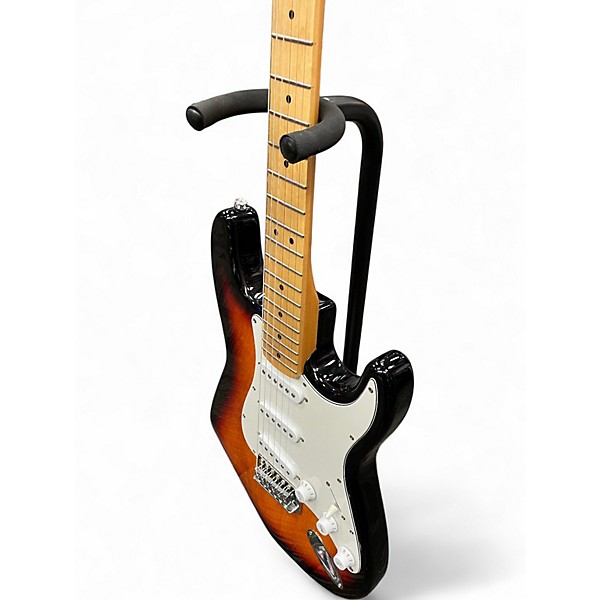 Used Starcaster by Fender Stratocaster 3 Color Sunburst Solid Body Electric Guitar