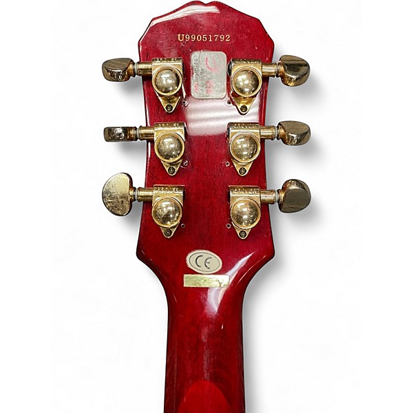Used Epiphone Les Paul Custom Heritage Cherry Solid Body Electric Guitar