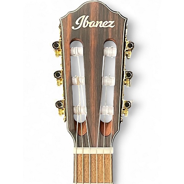 Used 2017 Ibanez FHR10N Royal Blue Saphire Classical Acoustic Electric Guitar