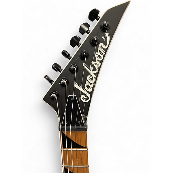 Used Jackson JS24 DKAM Dinky Archtop Satin Red Solid Body Electric Guitar