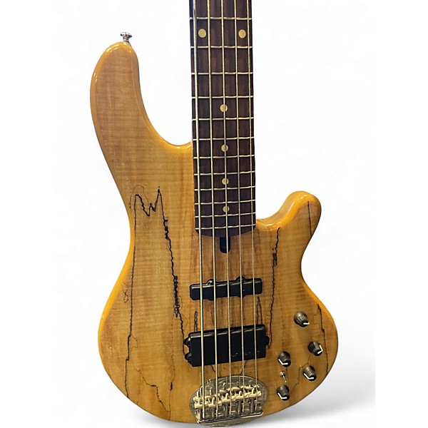 Used Lakland 55-02 Skyline Series 5 String Natural Electric Bass Guitar