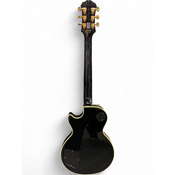 Used Epiphone Les Paul Custom Pro Ebony Solid Body Electric Guitar