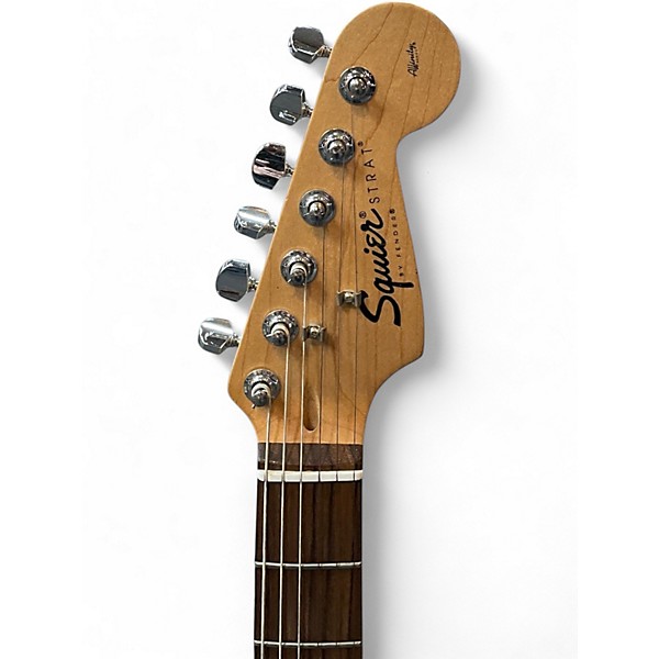 Used Squier Affinity Stratocaster Black Solid Body Electric Guitar