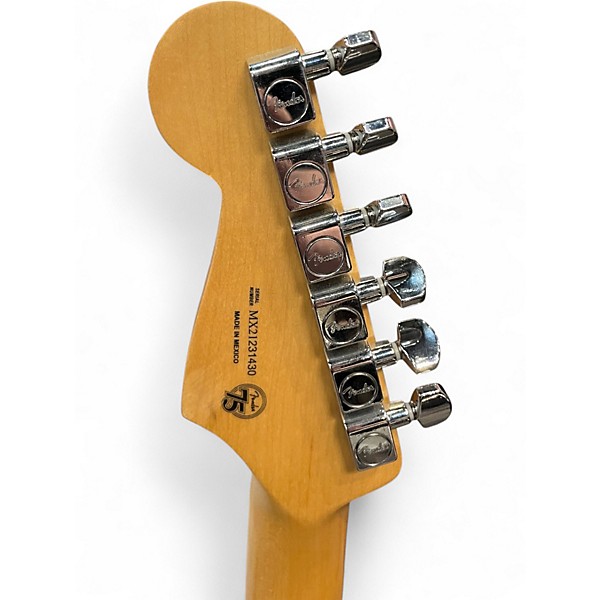 Used Fender Player Plus Stratocaster Plus Top HSS green burst Solid Body Electric Guitar