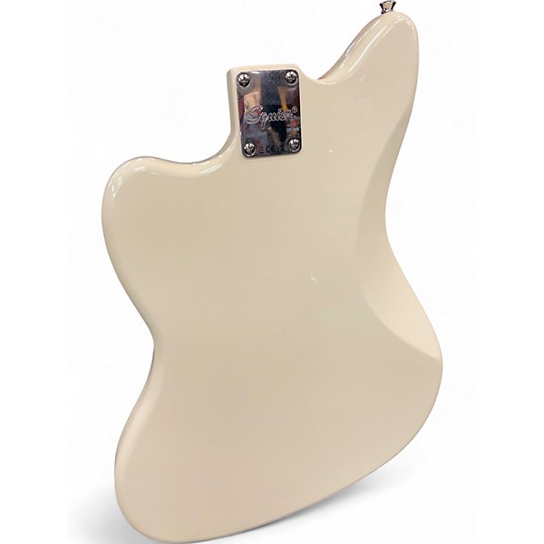 Used Squier J Mascis Jazzmaster Vintage White Solid Body Electric Guitar