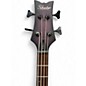 Used Schecter Guitar Research STILETTO STUDIO Trans Purple Electric Bass Guitar