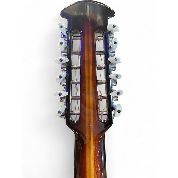 Used Ovation 1615 3 Color Sunburst 12 String Acoustic Electric Guitar