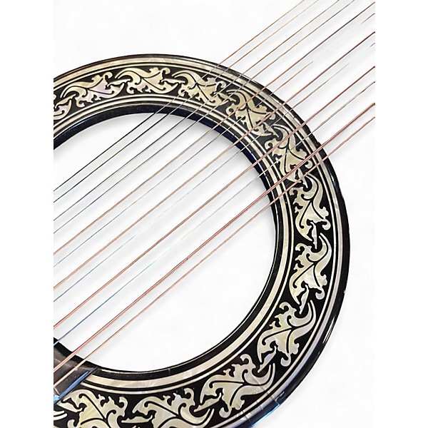 Used Ovation 1615 3 Color Sunburst 12 String Acoustic Electric Guitar