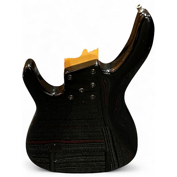 Vintage 1990s Peavey Axcelerator Black Sparkle Electric Bass Guitar