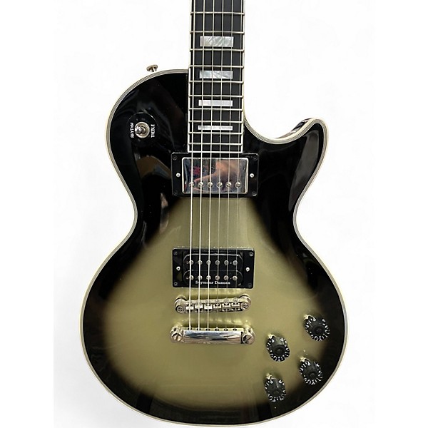 Used Epiphone Adam Jones Les Paul Custom Silver Burst Solid Body Electric Guitar