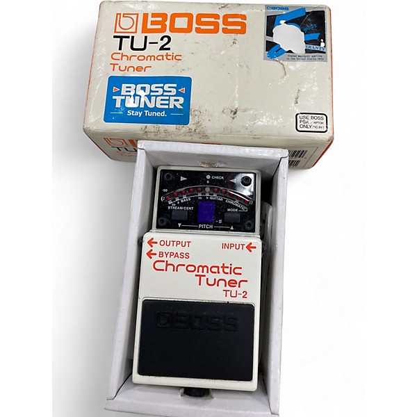 Used BOSS TU2 Chromatic Tuner Pedal
