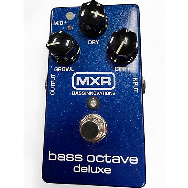 Used MXR M288 Bass Octave Deluxe Bass Effect Pedal