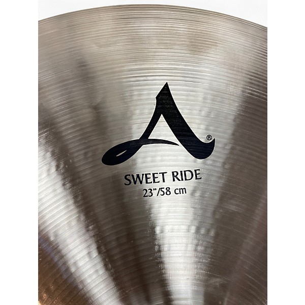 Used Zildjian 23in A Series Sweet Ride Cymbal