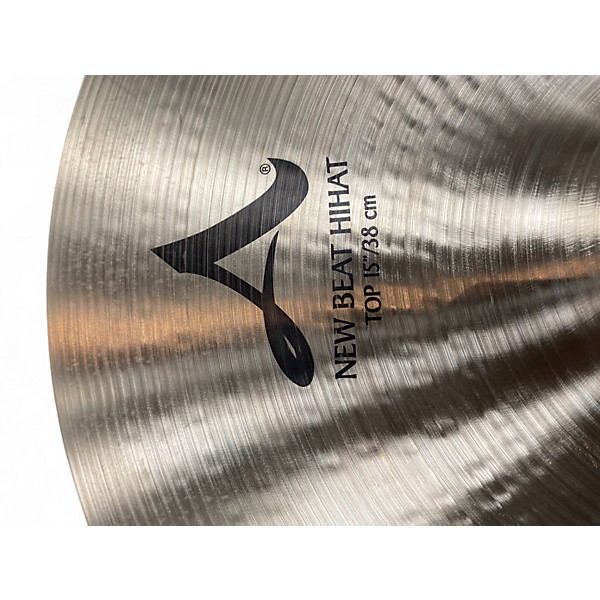 Used Zildjian 15in A New Beat Pair Cymbal