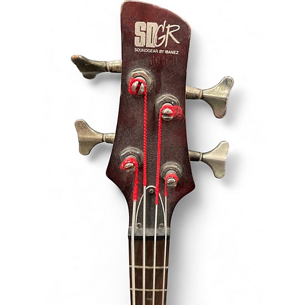 Used Ibanez SR500 Dakota Red Electric Bass Guitar